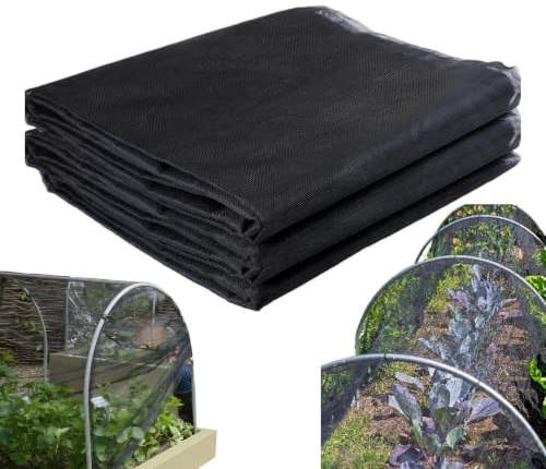 Xpzuik Rete da Giardino Protezione Ombreggiante Nera | Protezione Piante Da Animali Per Pomodori, Mirtilli, Piante A Cespuglio, Fiori, Pomodori, , Scoiattoli, Animali