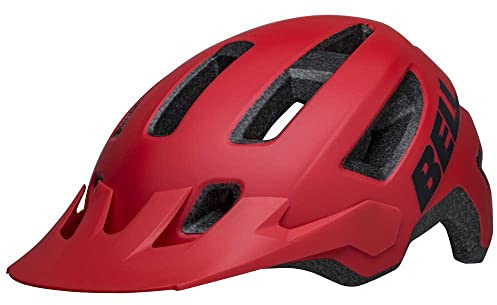 Bell Nomad 2 CE MTB Helm, Freiheit & Entdeckung, Schutz & Komfort, verstellbare Passform, Gute Belüftung, für MX & Offroad, Farbe: Matte Red, Größe: S/M