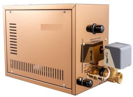 WESLNN Home Sauna Steam Generator AT-30/40S 3/4KW Home Wet Steam Rooms Steam Bath Generator Household Steaming Sauna Room Steam Bath Sauna Machine For SpaRoom(AT-30S-3KW)