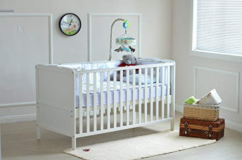 Star Ibaby Dreams Conver - Cuna convertible en camita de 140 x 70 cm, blanco