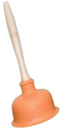 Buffalo - Premium Green Cup Drain Plunger - Heavy Duty Unblocker - For Kitchen and Bathroom - 15cm