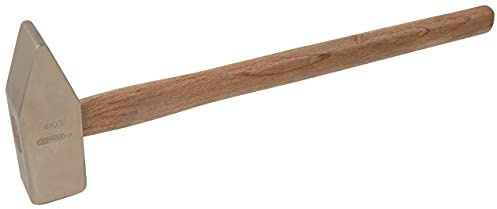 KS Tools 963.2032 BRONZEplus Vorschlaghammer 4000 g, mit Hickorystiel