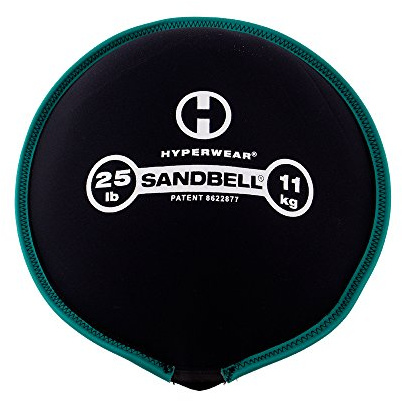 HYPERWEAR SandBell Fitness Sandsäcke für Fitnesstraining wie Hanteln, Kettlebell, Core Bag, Slam Ball, Wall Ball, Medizinball und mehr - Größen 1kg -23kg