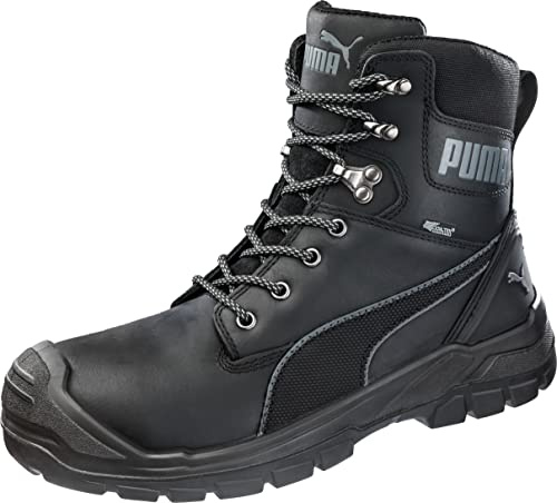 PUMA SAFETY Conquest BLACK HIGH Arbeitsstiefel Sicherheitsstiefel S3 HRO SRC Fiberglaskappe Durchtrittschutz rutschfest hitzebeständig Herren