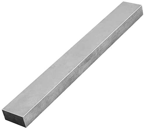 Utoolmart HSS-Drehmeißel-Bit, 12 mm x 25 mm x 200 mm, quadratische Drehmaschinen-Rohlinge, Hochgeschwindigkeitsstahl, rechteckiger Fliegenschneider, Mühlenblank