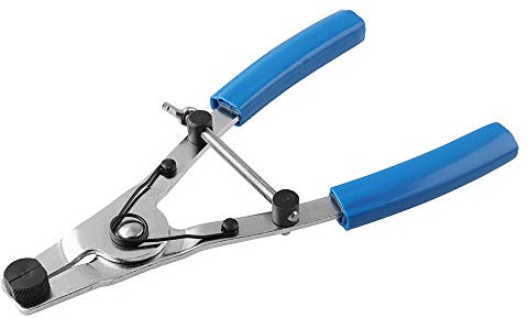 Fhdpeebu Motorcycle Motorbike Brake Caliper Piston Removal Pliers Rewind Tong Clamp Tool 16.5-40mm Diameter （Light Blue or Dark Blue）