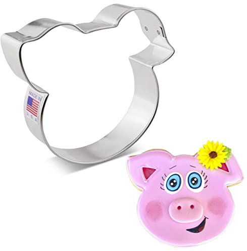 Schwein Schweinchen Ausstechform 10,2 cm von Ann Clark