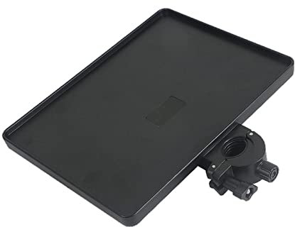 Tongdejing Bandeja de Soporte para Micrófono y Tarjetas de Sonido - Estante Ajustable Multifuncional para Transmisión en Vivo - Incluye Soporte para Teléfono