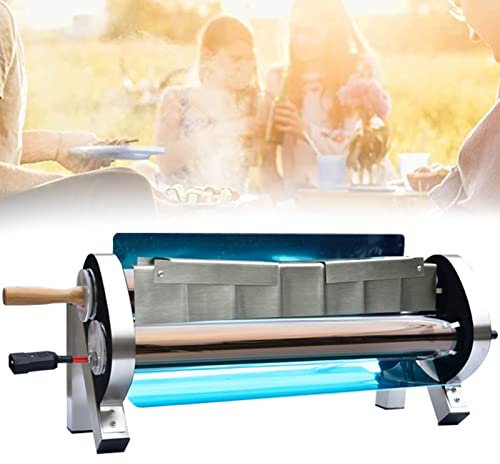 CHUNTIANMEI Outdoor Solar Power BBQ Grill, Portable Dual Tube Camping Oven Fuel Free Stoves Cooker Barbecue Cooking Tools, for Hiking Kitchen Tools,light-electricity-carbon