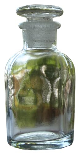 Generisch Apothekerflasche 60 ml, Enghals, Weißglas (10er Pack)