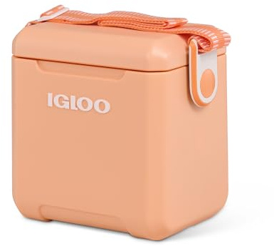Igloo Apricot 11 Qt Tag-Along Too Strapped Picnic Style Cooler
