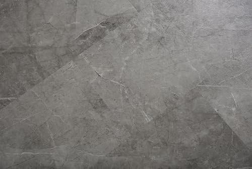 Grey Slate 1.9m² Vinyl Click Flooring With Integrated Underlay - 6.5mm (2mm EVA layer)