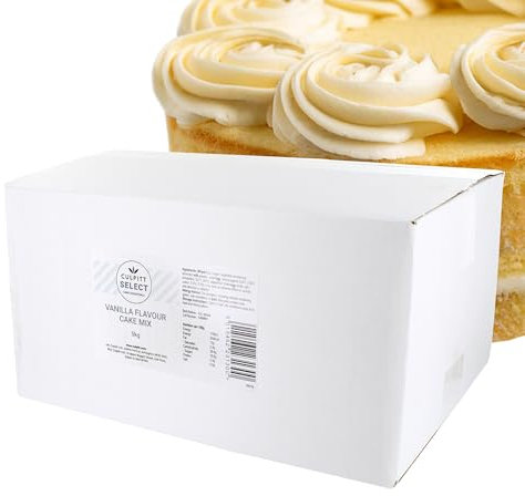 Select Vanilla Cake & Cupcake Mix, 5kg, Easy, Reliable, Delicious, Bakes For Celebration Sponge Cakes, Made in UK
