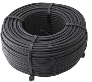 Helukabel Solarkabel, Photovoltaikkabel, SCHWARZ, 6mm², 100m, SOLARFLEX®-X H1Z2Z2-K, PV Kabel, UV-beständig, flexibel