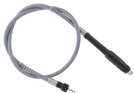 ORFOFE Flexwelle Flexibles Bohrmaschinen Verlängerungskabel 3,2mm Kupferfutter Gummi Griff Für Akku Und Elektrobohrmaschinen Polier Und Schleifwerkzeuge