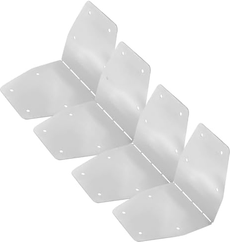 Toddmomy Raised Bed Corners Connectors Garden Bed Bracket Heavy Duty Metal for Flower Box Desk Shelf Support