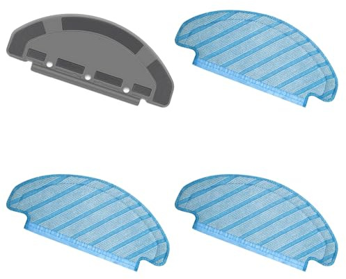 Alriedy Wischtuchhalter Halterung Für ECOVACS DEEBOT T9 Max T8 T8AIVI N8 Pro N8 Pro Plus DX93 DDX96, Wischtücher Platte Halter Halterung Und Wassertank-Halterung Ersatzteil