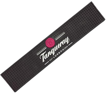Laurie's Pub and Bar Accessories | Tanqueray Gin Rubber Bar Runner, 50 x 10 cm
