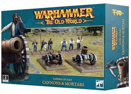 Games Workshop - Warhammer - The Old World - Empire of Man: Cannons and Mörser