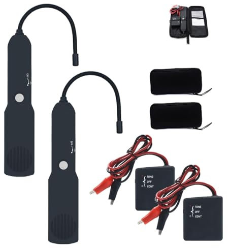 Cable Tracker Electrical, Automotive Short & Open Wire Finder, Digital Car Circuit Scanner Diagnostic Tool, 12v Semi Truck Wire Tracer Universal(2pcs)