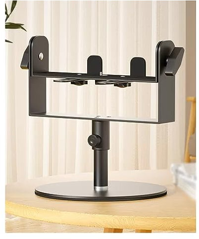 Adjustable Projector Stand & Mount - Free-Punching Floor Tray Rack for Hidden Household Use Wall-Mounted or Bed-Side Placement Ideal for Home Theaters (Black)