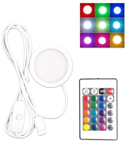 MakerMind RGB LED Spot Lampe Kompatibel mit Bambulab LED Kit USB 5V 3W