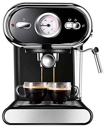 Macchina Per Il Caffè Macchine Per Il Caffè Ufficio Casa Macchina Per Il Caffè Semiautomatica Con Cappuccinatore A Vapore Estrazione Ad Alta Pressione Da 20 Bar Controllo Visivo Della Temperatura La