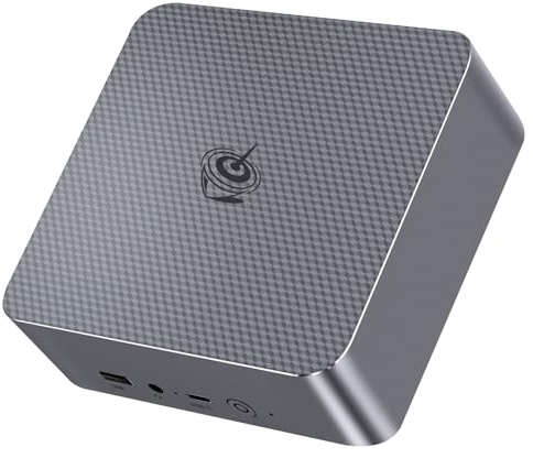 Beelink EQR5 Mini PC, AMD Ryzen 5 5500U (6C/12T, up to 4.0GHz), Mini Computer 16GB DDR4 RAM 500GB M.2 2280 SSD Graphics 7core 1800MHz, Support 4K Dual Display, 2 HDMI/Wifi6/BT5.2