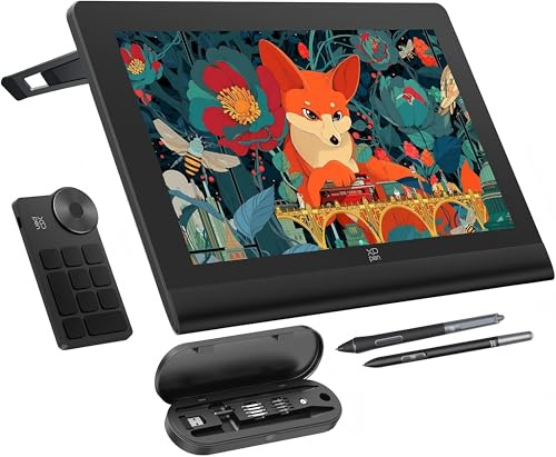 XPPen Tavoletta Grafica Artist Ultra 16 da 15,6 Pollici 4K OLED | 16K livelli di pressione│Multi-Touch│ Doppi Stilo X3 Pro│99% Adobe RGB│Certificazione TÜV SÜD
