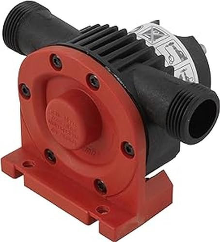 wolfcraft Bohrmaschinen Pumpe 2207000 | Selbstansaugende Wasserpumpe - 3000 l/h - ideal als Gartenpumpe oder zum Auspumpen verschiedener Wasserbetten
