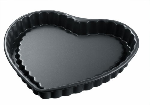 Kaiser Bakeware LaForme Plus 30,5 cm geriffelte Herzform mit Antihaftbeschichtung