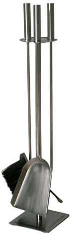 Schindler 21.02.729.2 hofmann serviteur de cheminée 3 pièces inox 61 cm