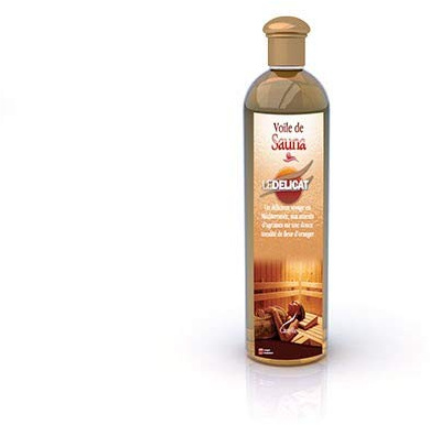 Camylle - Voile de Sauna Le Délicat - Fragrances à base d’Huiles Essentielles 100% Pures et Naturelles pour Sauna - Aux arômes d'agrumes sur une douce tonalité de fleur d'oranger - 250ml
