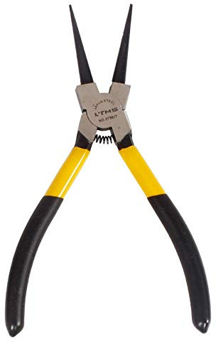 Circlip Pliers 7/9/13 Snap Ring Pliers Long Nose Internal External Straight Bent Mini Pliers Tools for Electrical and Wood Work, DIY and Jewellery Making (13 Internal Straight)