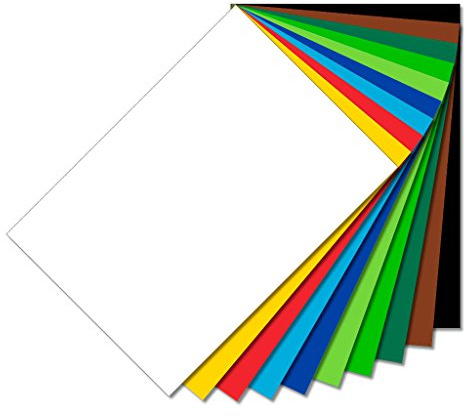 Fotokarton 50x70 cm, 300g/m2, in 10 Farben, 250 Bogen ׀ Wiemann Lehrmittel