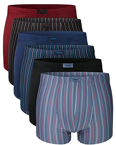 7 Days Herren Retro Shorts als 6er oder 12er Pack aus Microfaser mit Elasthan 6er Pack L
