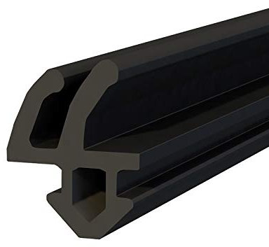 Seiletech.de Fensterdichtung – S-1388 – 100 m – Rehau PVC Fenster Gummidichtug – Schwarz – Zugluftstopper Profildichtung – Gummidichtug Dichtband Kunststofffensterdichtungen