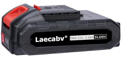 Laecabv Batería de respaldo B09 de 21 V/2,6 Ah para tijeras de podar eléctricas Laecabv