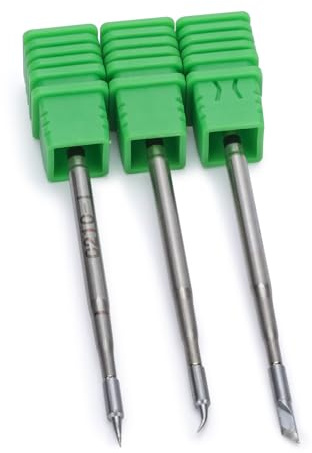YIHUA C210 Soldering Iron Tips Set 3PCS (Type I/SI/K) for YIHUA 982 Green, 982-III C210, 982D,992D-II, 982D-II, 982D-III Precison Soldering Station