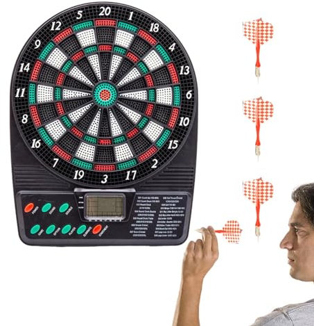 Elektronische Dartscheibe für Sport, elektronisches Dartspiel, elektronisches Dashboard für Sport | automatische Dartscheibe mit sicherem Design