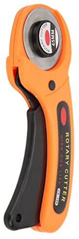 Cortador de Tela Manual, Herramienta de Corte de Tela con Cuchillas de Repuesto, Accesorios de Costura de Cuero (Cuchillo para cortar tela + 8 hojas)