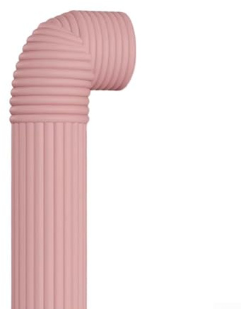 Cinta aislante de espuma de protección térmica para tuberías de agua al aire libre de 2 m para evitar condiciones de congelación y mejorar la silenciosidad (rosa)