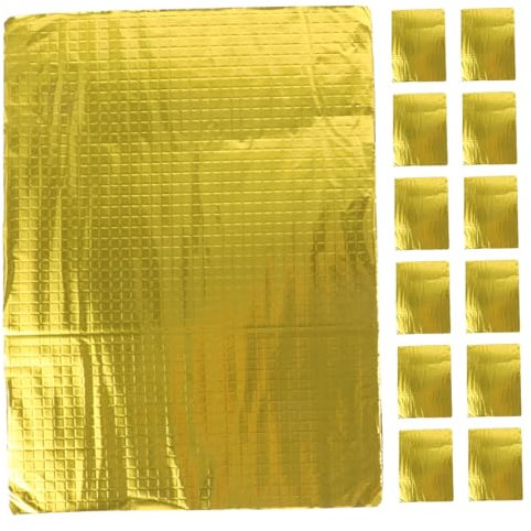 BESTYASH 10 pièces Tapis Isolation Phonique Adhésif de Matériaux Isolants pour Protection Thermique et Du Bruit Épaisseur