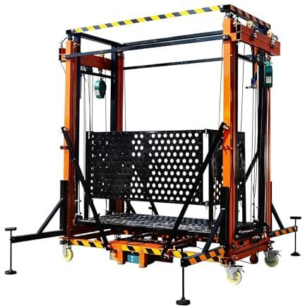 TOLNIX Piattaforma elevatrice elettrica for ponteggi, Piattaforma elevatrice Mobile for ponteggi, Piattaforma elevatrice elettrica Completamente Automatica for ponteggi(8M/26.24FT)