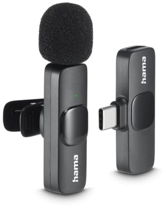 Lavalier-Mikrofon Smart Wireless, kabelloses Ansteckmikrofon für Handy