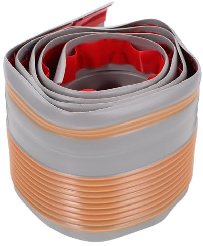 STOBAZA Treppenkantenprofil mit Stoßdämpfender Funktion und Rutschhemmender Oberfläche für Innen und Außenbereich Kantenschutzleisten 5cm Flach und 2,5cm Vertikal zum Kleben