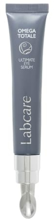 Labcare Omega Totale Siero Occhi e Palpebre - Trattamento Intensivo Rassodante per Lassità Palpebrale e Rughe Laterali con Peptidi, Senza Profumo - 20ml