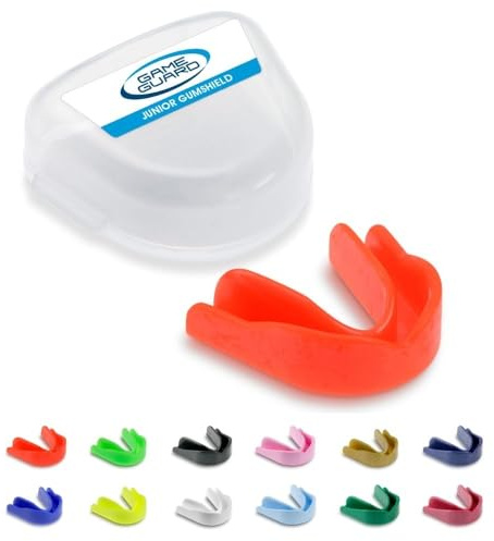 GAME GUARD Boil & Bite Mouth Guard/Gum Shield – Mouldable Mouthguard/gumshields - CE Approved, School Sports, Rugby, Hockey, Boxing, GAA, Martial Arts