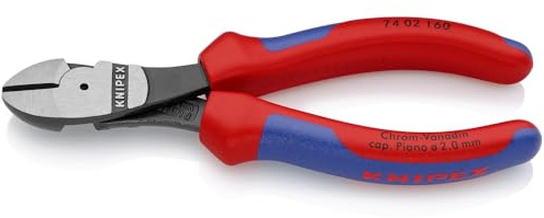 Knipex 74 02 160 Comfort Grip hög spak diagonal avbitartång