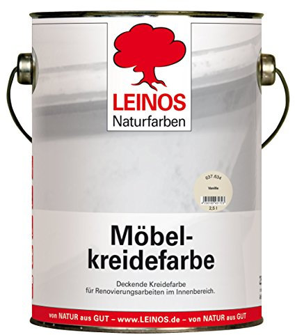 Leinos 637 Möbelkreidefarbe für Innen 634 Vanille 2,5 l